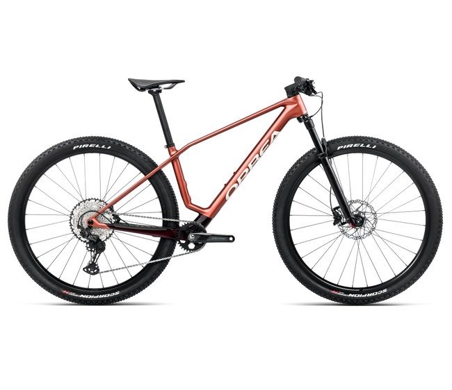 Bicicletă MTB XC hardtail Orbea ALMA M30 - Mars Red (Matt) | Metallic Burgundy Red (Gloss)