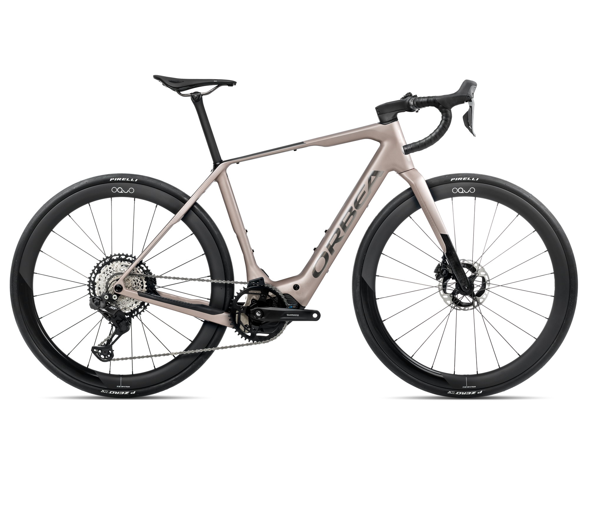 Orbea Bicicletă electrică gravel Orbea DENNA M10i - Nickel Matt | Carbon Raw Gloss