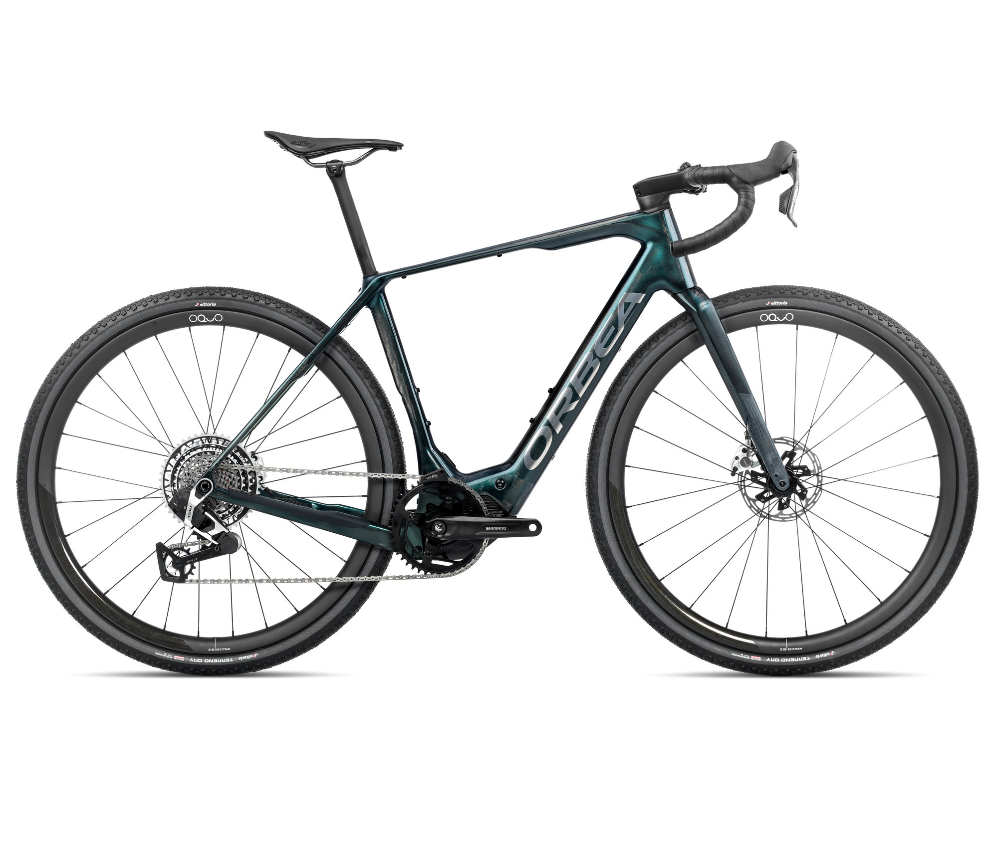 Orbea Bicicletă electrică gravel Orbea DENNA M11e - Escape Green Gloss | Foggy Matt