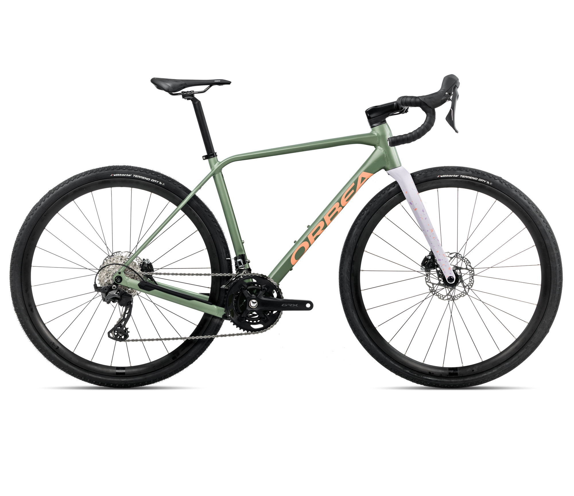 Orbea Bicicletă gravel Orbea TERRA H30 - Artichoke (Matt) | Lilac (Matt)