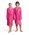 Arena - halat baie - Zeppelin Light Robe - Pink-White