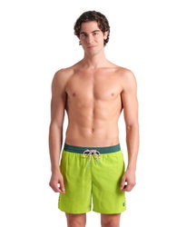 Arena - short inot barbati - Team Stripe Beach Boxer - Arctic-Lime-Mangrove