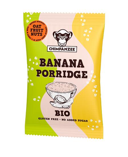 Chimpanzee Chimpanzee - Chimpanzee OAT Porridge BIO Banana & Coconut 65g CZ-BIO-003