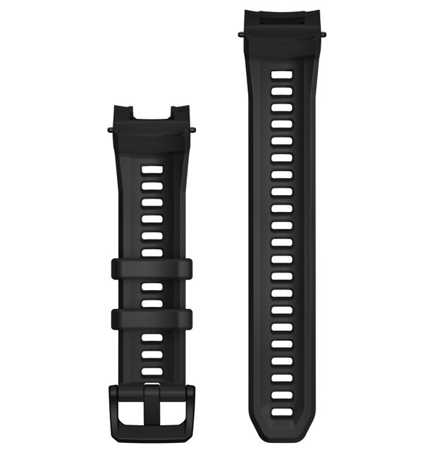 Garmin curea silicon cu latime de 22mm neagra - pentru Instinct 3 45 mm