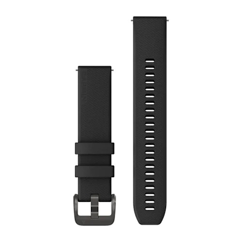 Watch Bands Garmin - curea silicon - Quick Release 20 - Black I Black