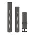 Garmin Quick Release 18 - curea silicon - alb-albastru tidal