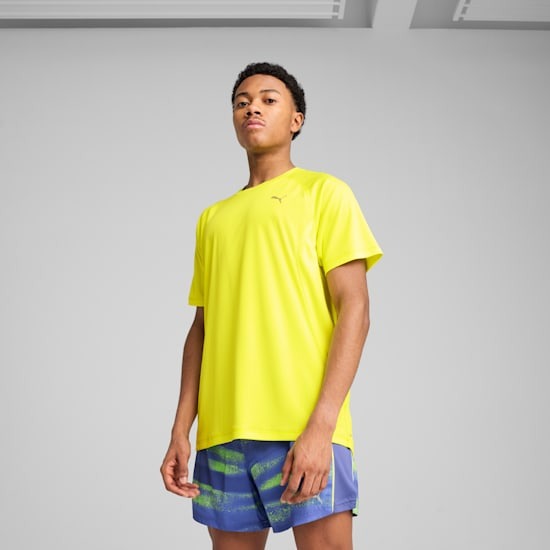 Puma Puma - tricou tehnic - Run Velocity Tee - Lemon Sherbert