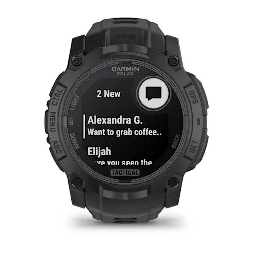Garmin Instinct 3 SOLAR Tactical 50mm - Smartwatch Robust GPS