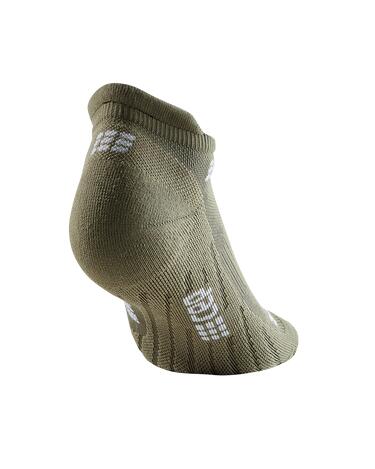 CEP - sosete compresie sub glezna - the run socks no show v4 - olive