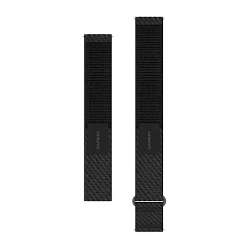 Watch Bands Garmin - curea nailon - Quick Release 20 - Comfort Fit - Black