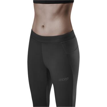 CEP - pantaloni lungi - winter run pants W - black