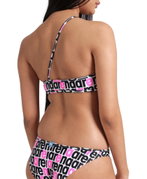 Arena - costum inot femei intreg - Logotype Swimsuit Single Shoulder - White Multi-Black