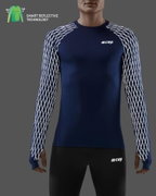 CEP - bluza cu maneca lunga - cold weather shirt LS - navy
