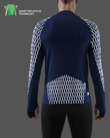 CEP - bluza cu maneca lunga - cold weather shirt LS - navy