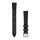 Garmin - curea piele - Lily 2 - 14 mm - black I cream gold hardware