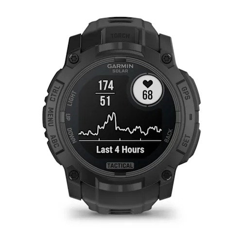 Garmin Instinct 3 SOLAR Tactical 50mm - Smartwatch Robust GPS