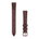 Garmin - curea piele - Lily 2 - 14 mm - darkbronze I mulberry