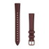 Garmin - curea piele - Lily 2 - 14 mm - black I cream gold hardware