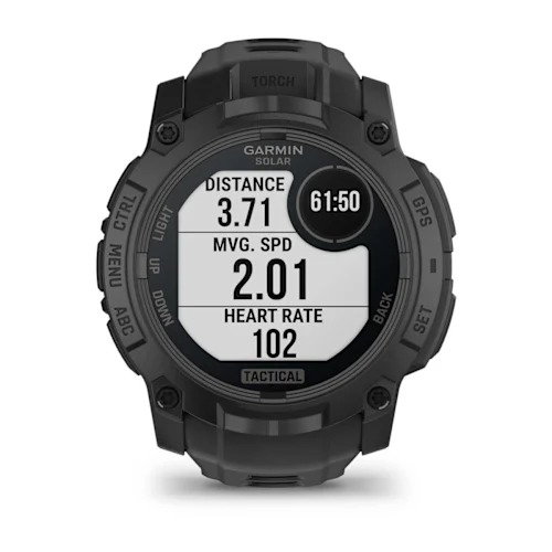 Garmin Instinct 3 SOLAR Tactical 50mm - Smartwatch Robust GPS