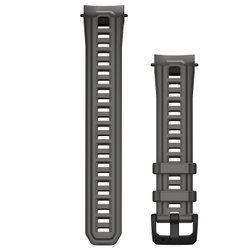 Garmin curea silicon cu latime de 22mm gri Charcoal - pentru Instinct E 45 mm