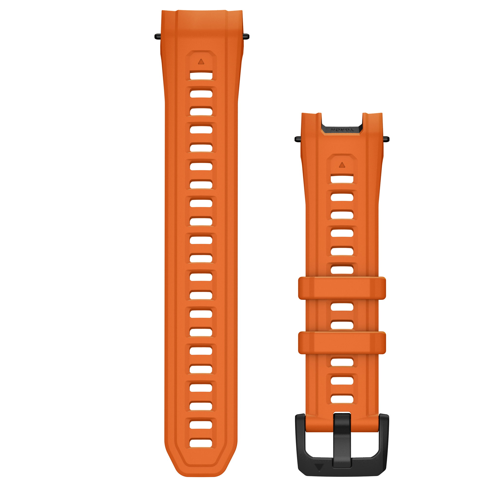 Watch Bands Garmin curea silicon cu latime de 22mm portocaliu ember orange - pentru Instinct 3 45 mm