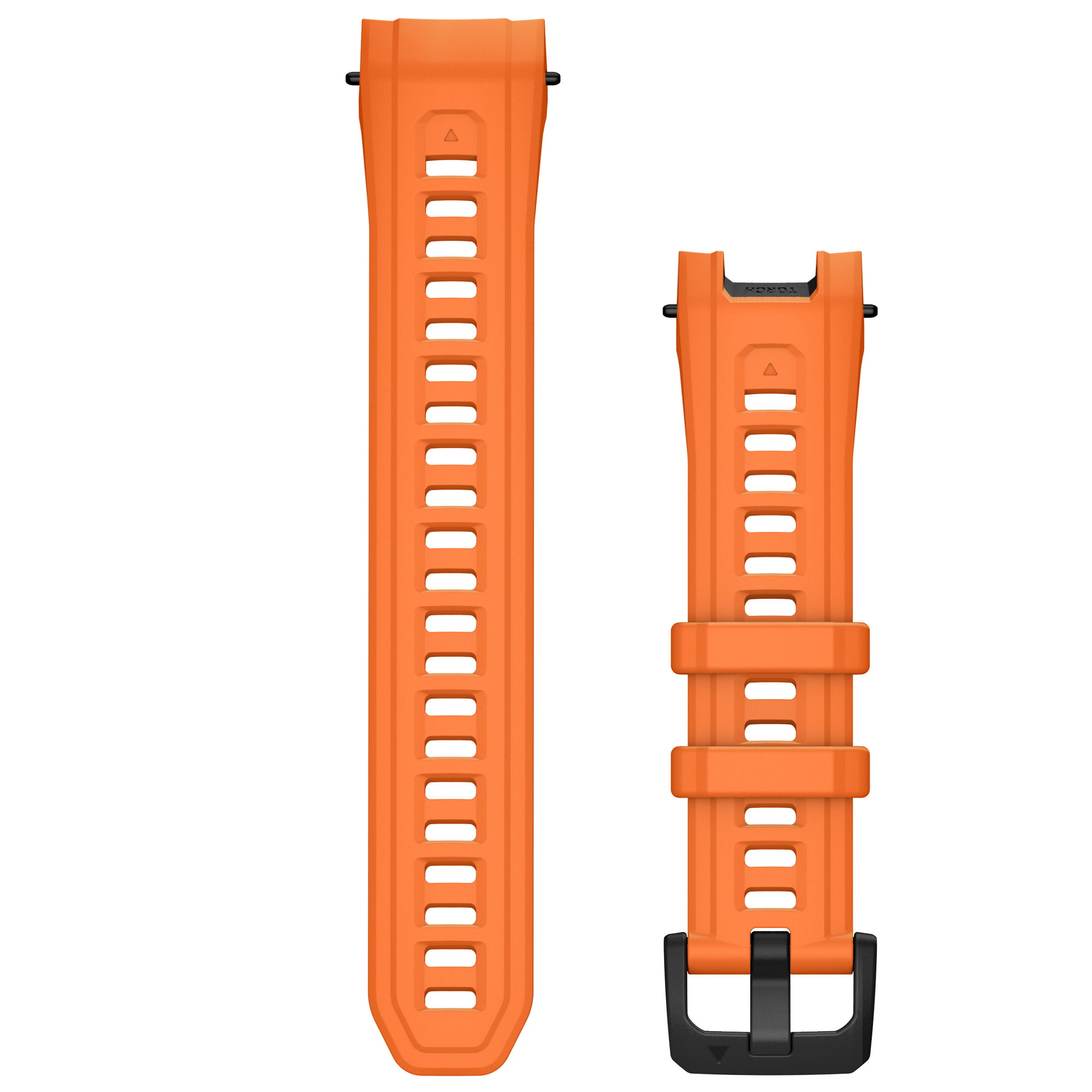 Watch Bands Garmin curea silicon cu latime de 22mm portocaliu Solstice - pentru Instinct 3 45 mm