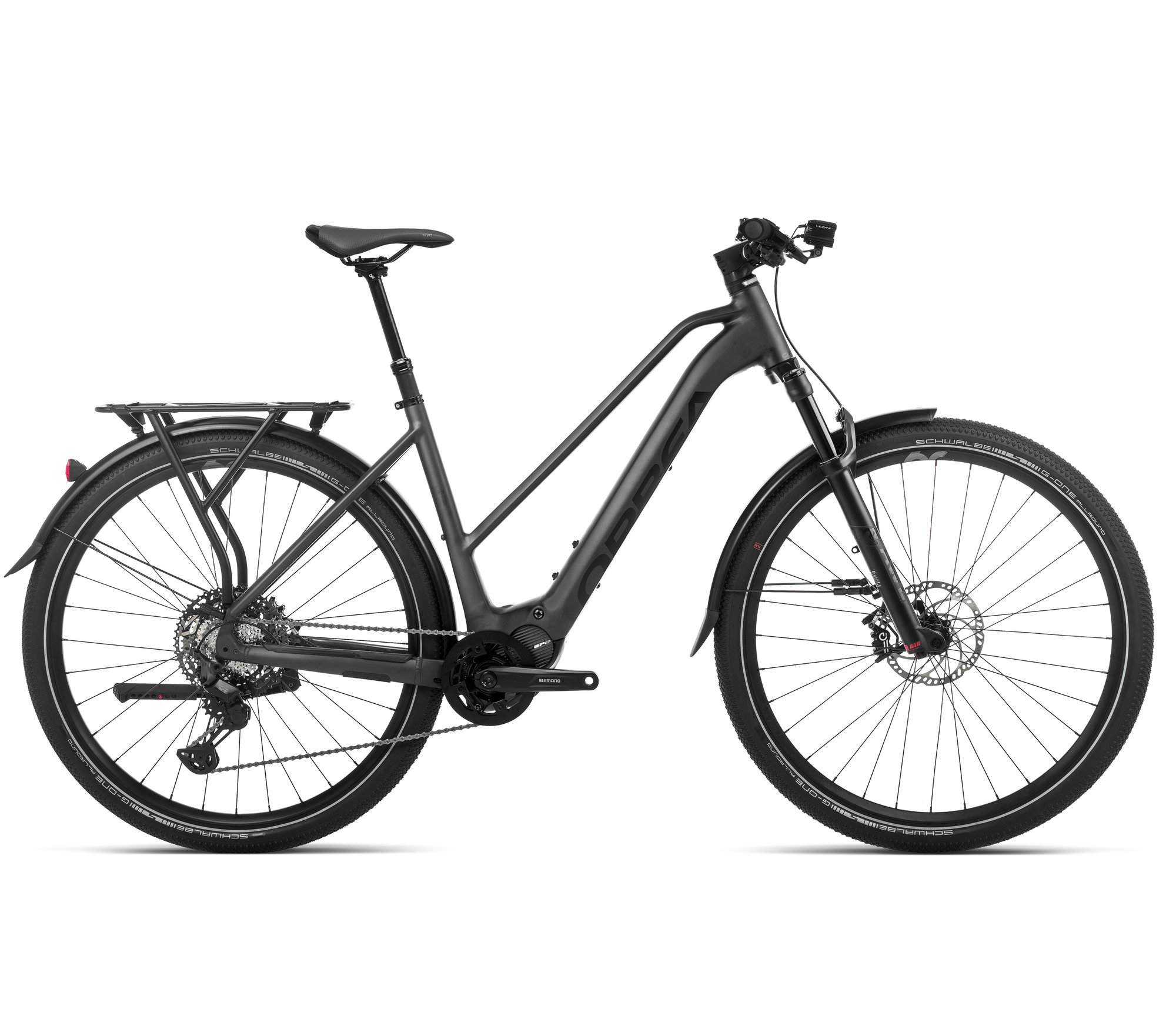Orbea Bicicletă electrică urbană Orbea KEMEN MID 10 - Metallic Night Black (Matt | Gloss)