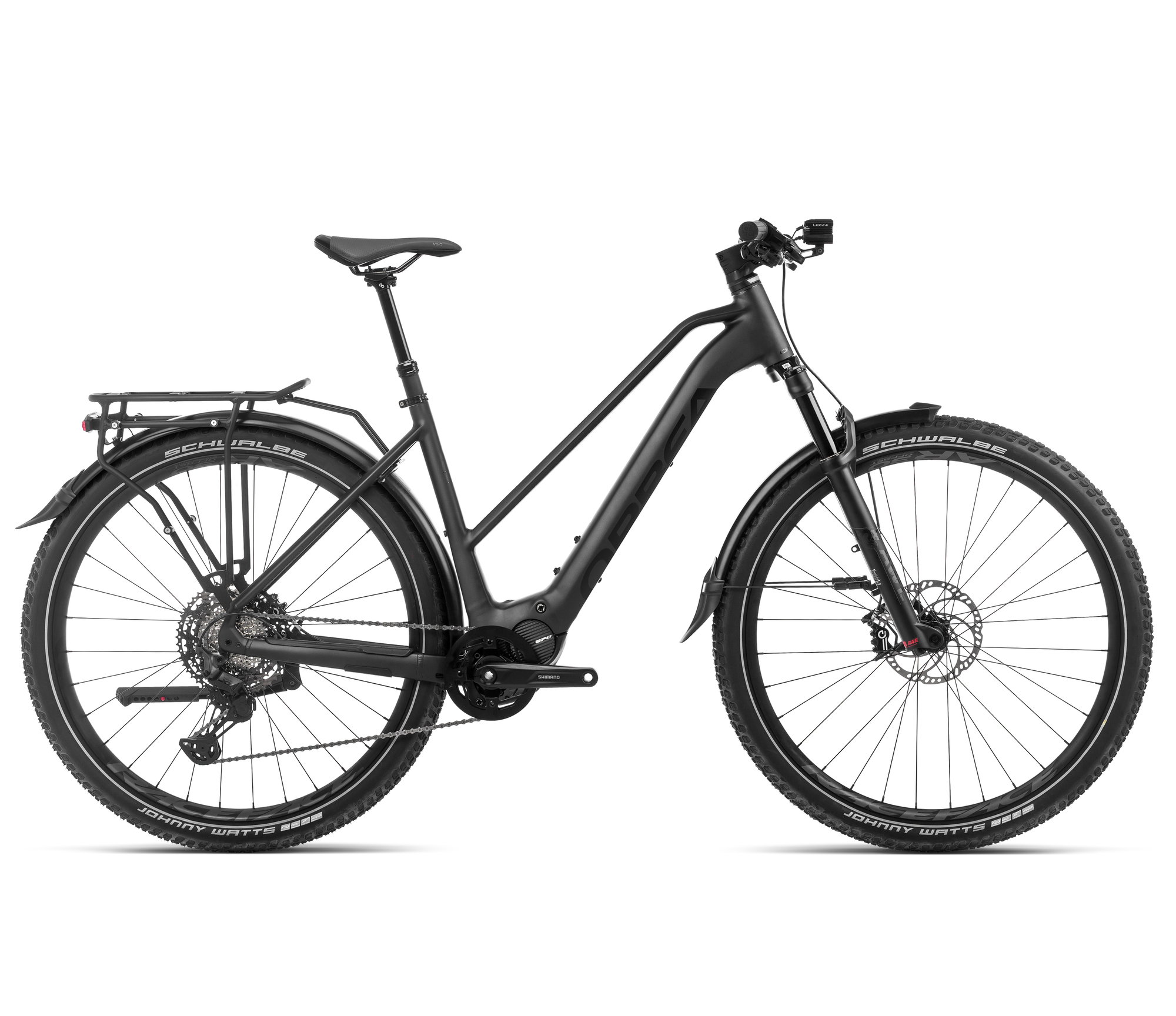 Orbea Bicicletă electrică urbană Orbea KEMEN MID SUV 10 - Metallic Night Black (Matt | Gloss)