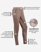 CEP - pantaloni lungi - cold weather pants - maro
