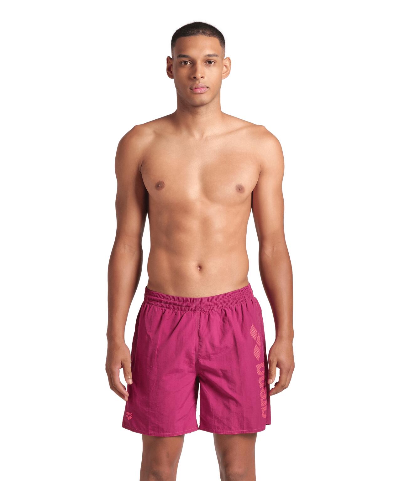 Arena Arena - sort inot barbati - Logotype Beach Boxer - Dark I Purple I Calypso I Coral