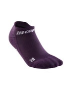 CEP - sosete compresie sub glezna - the run socks no show v4 - violet