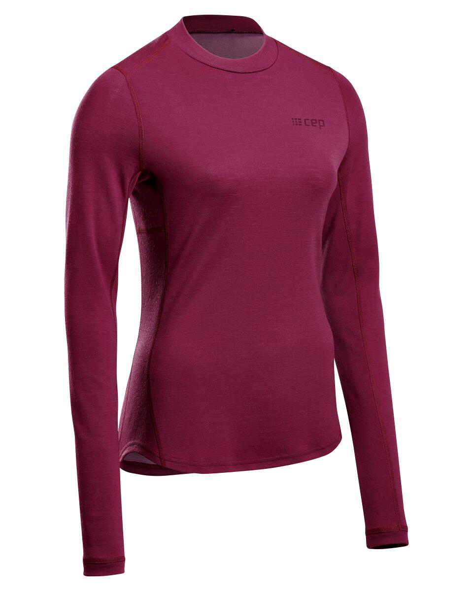 Sporting Goods CEP - bluza cu maneca lunga - cold weather merino shirt long sleeve - purple