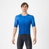 Castelli - tricou ciclism maneca scurta tailored fit cu protectie solara - Upf Jersey - 20-38 gr C - gri argintiu
