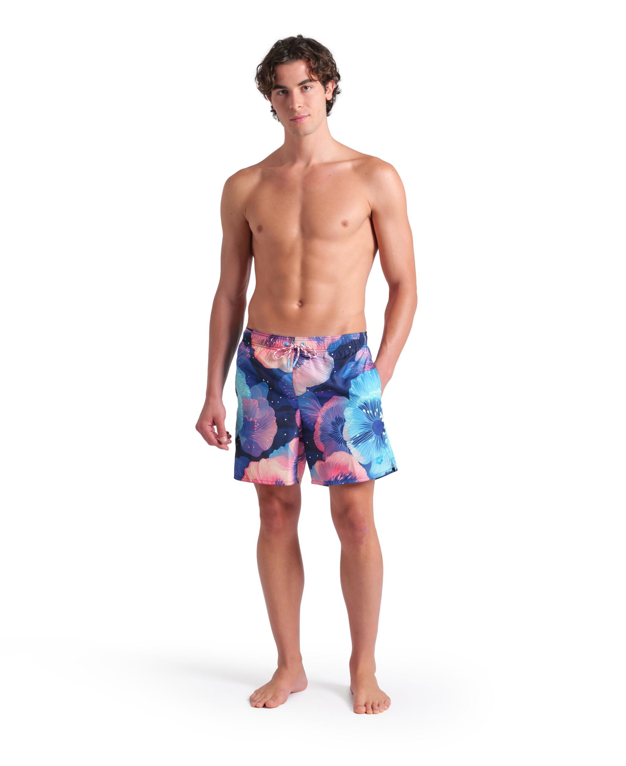 Arena Arena - sort inot barbati - Print Beach Short - Calypso I Coral I Multi