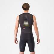 Castelli - costum triatlon fara maneci - Free Sanremo 3 Suit Sleeveless - negru
