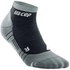 CEP - sosete compresie peste glezna - hiking light merino low-cut socks - berry | grey
