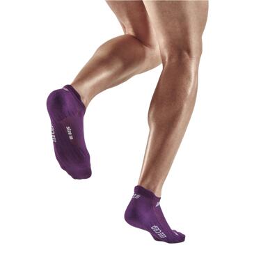 CEP - sosete compresie sub glezna - the run socks no show v4 - violet