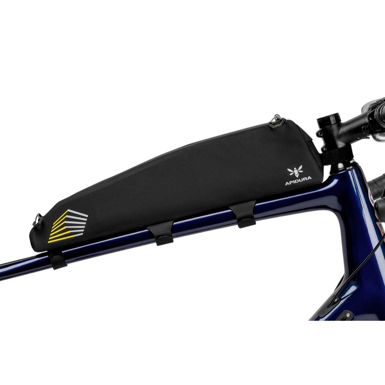 Bicycle Bags & Panniers Apidura - geanta cadru bicicleta Racing Long Top Tube Pack 2 litri - negru galben