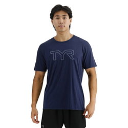 TYR - tricou casual - Blend Tech Tee - bleumarin
