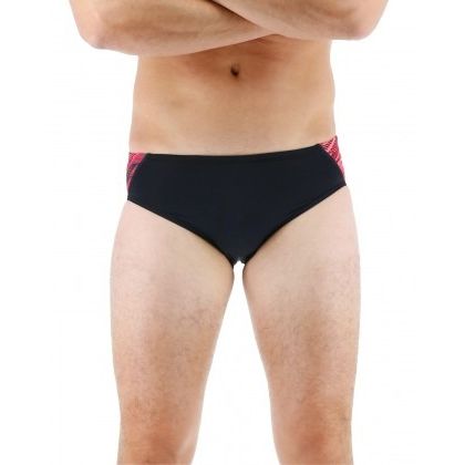 TYR TYR - Slip inot pentru barbati - Cadence racer brief - negru rosu