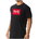 TYR - tricou casual - Block Tee - negru I rosu