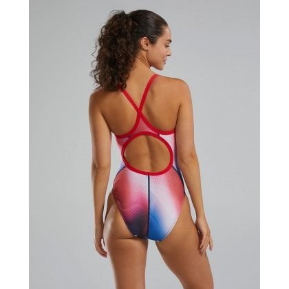 TYR - Costum femei - Unwaver Diamonfit - Navy Red