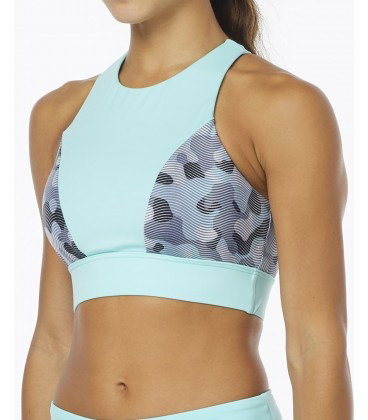 TYR TYR - bustiera - Lavare Amira Top - grey mint