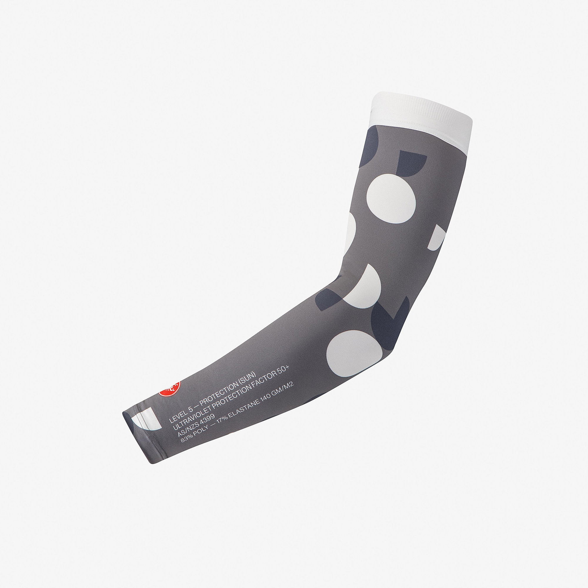 Castelli Castelli - incalzitoare brate pentru vara cu protectie solara - R--A/D Arm Sleeves - gri inchis Smokey