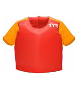 TYR - bluza cu centura copii - Kids Flotation Shirt - rosu