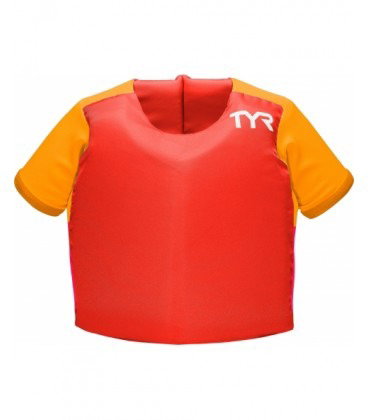 TYR TYR - bluza cu centura copii - Kids Flotation Shirt - rosu