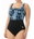 TYR - costum intreg - Tremiti Scoop Neck Controlfit - negru gri