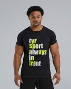 TYR - tricou casual - Graphic Tee - negru I lime