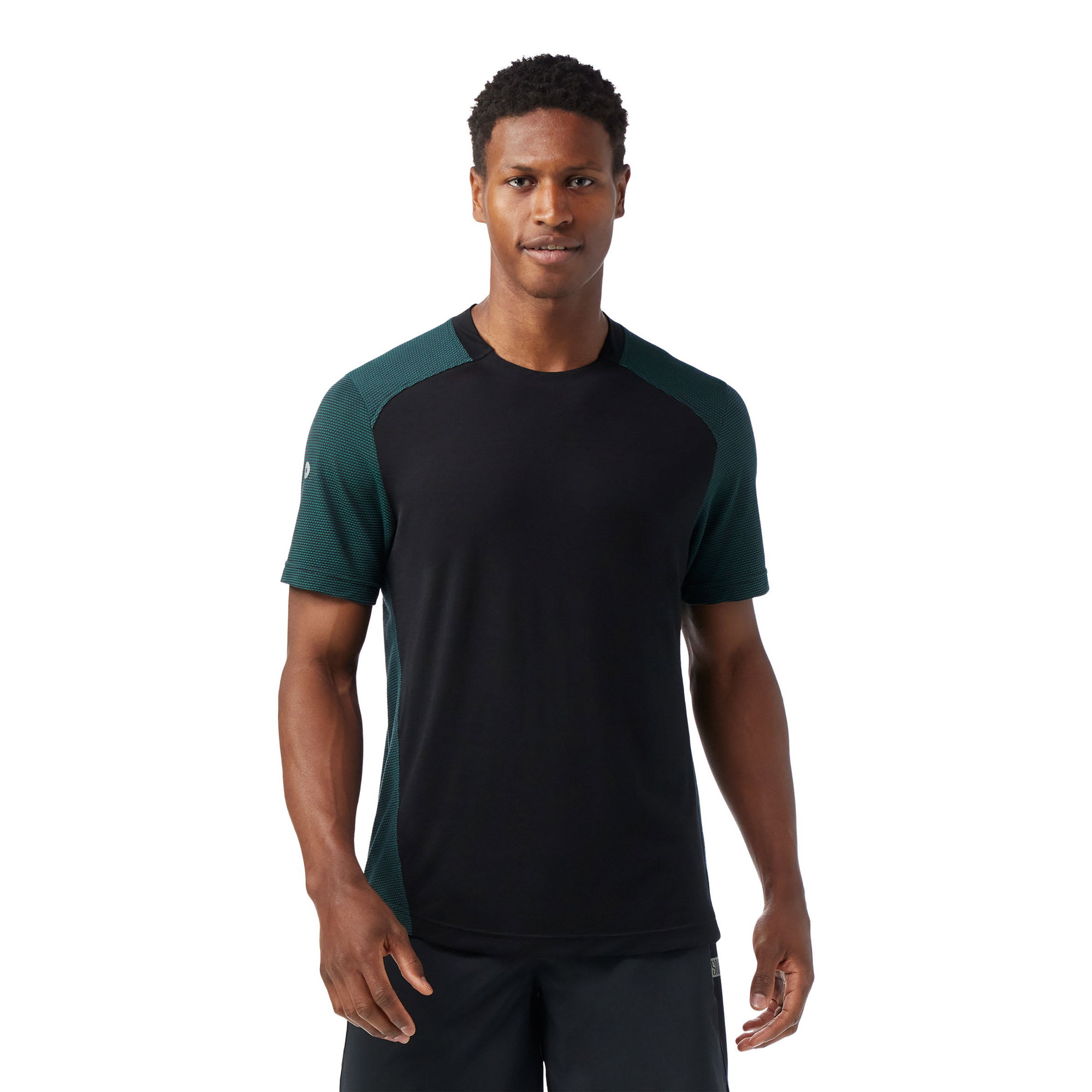 Smartwool Smartwool - tricou merino - Active Mesh Short Sleeve - Verde/Negru