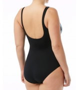 TYR - costum intreg - Tremiti Scoop Neck Controlfit - negru gri